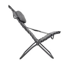 Crespo Tex Comfort AP-262 Loungestoel - Lichtgrijs -Kampeer Verkoop 1148406 04 1 1 1