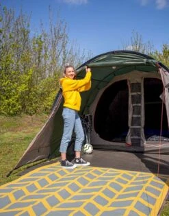 Easy Camp Galaxy 400 Rustic Green Tunneltent - 4 Personen -Kampeer Verkoop 1148 900 mg 9171