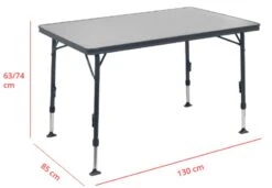 Crespo Campingtafel - AP-273 - 130 X 85 Cm -Kampeer Verkoop 1151410 12 1 1