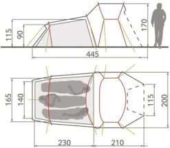 Vaude Chapel L XT Koepeltent - 3 Persoons -Kampeer Verkoop 12823 5 resultaat