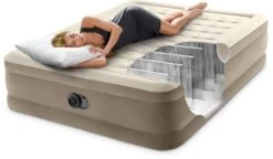 Intex Ultra Plush Luchtbed - Queensize - Ingebouwde Elektrische Pomp -Kampeer Verkoop 1320 1900 64428 inuse 2023 300