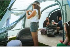 Vango Lismore Air 600XL Opblaasbare Tunneltent - 5 Persoons - Groen -Kampeer Verkoop 1900 1783 lismore air 600xl package 8