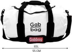Gabbag Travel M 65L Waterdichte Tas - Wit 5 Gabbag Travel M 65L Waterdichte Tas - Wit -Kampeer Verkoop 4 0jgr410 000 resultaat