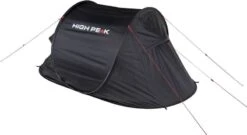 High Peak Vision 2 Pop-up Tent - 2 Persoons - Zwart 10 High Peak Vision 2 Pop-up Tent - 2 Persoons - Zwart -Kampeer Verkoop 654 1200 4001690102803.pt04