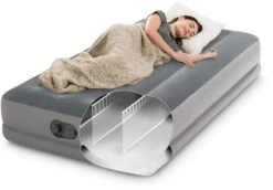 Intex Prestige Mid-Rise Luchtbed - Eenpersoons - Ingebouwde Elektrische Pomp -Kampeer Verkoop 835 1200 intex twin prestige mid rise luchtbed 1 persoons 3