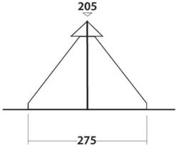 Easy Camp Bolide 400 Tipitent - 4 Personen -Kampeer Verkoop 900 1090 plattegrond bolide 3