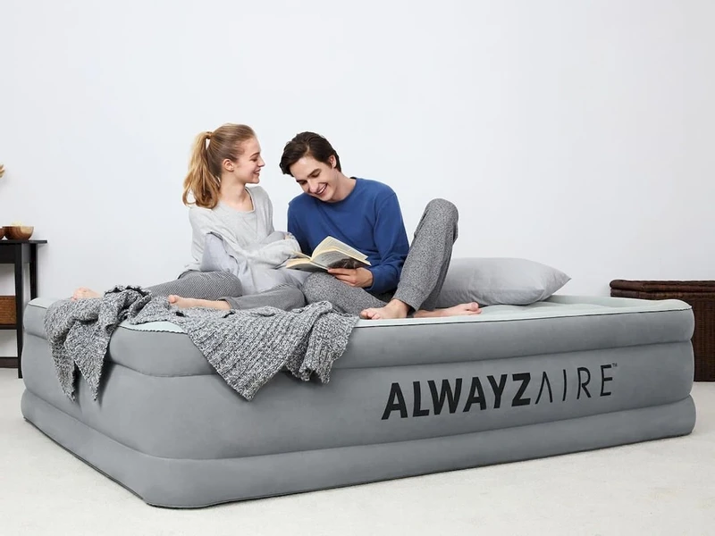 Bestway AlwayzAire Comfort Luchtbed - Queensize - Ingebouwde Elektrische Pomp 9 Bestway AlwayzAire Comfort Luchtbed - Queensize - Ingebouwde Elektrische Pomp - Afbeelding 9
