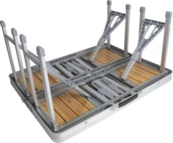 Bo-Camp 136 X 85 Inklapbare Picknicktafel - Bamboe -Kampeer Verkoop 900 1350 1404800 05