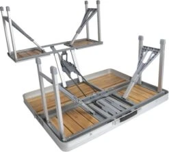 Bo-Camp 136 X 85 Inklapbare Picknicktafel - Bamboe -Kampeer Verkoop 900 1350 1404800 06