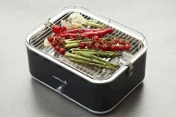 Barbecook Carlo Houtskool Tafelbarbecue - Grijs -Kampeer Verkoop 900 1350 bc cha 1015 sf 01 hr