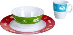 Bo-Camp Happy Camp Melamine Serviesset - 12-delig -Kampeer Verkoop 900 1358 6181380 02
