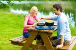 Campingaz Base Camp Lid - 2-pits Kooktoestel -Kampeer Verkoop 900 1364 26402 6