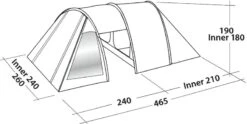 Easy Camp Galaxy 400 Steel Blue Tunneltent - 4 Personen -Kampeer Verkoop 932 1900 3186c636 4f86 4c19 91d7 021f555dd42a 1280x960