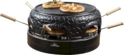 Bestron Pizza Gourmetset - 6 Personen -Kampeer Verkoop bestron pizzaoven 6 personen 12