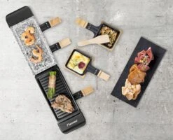 Bestron Raclette/Steengrill - 4 Personen -Kampeer Verkoop bestron raclettesteengrill 4 personen 4