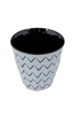 Bo-Camp Mix & Match Melamine Serviesset - 16-delig - Zwart -Kampeer Verkoop bo camp mix 7 1