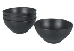 Bo-Camp Orville Melamine Serviesset - 16-delig - Antraciet -Kampeer Verkoop bo camp orville antr 2