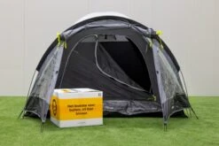 Kampa Brighton Grey 3 Tunneltent - 3 Persoons -Kampeer Verkoop brightongrey3 3