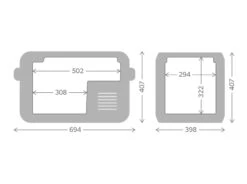 Dometic CFX3 35 Compressor Koelbox - 32 Liter -Kampeer Verkoop cfx3 35
