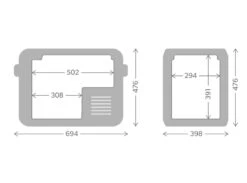 Dometic CFX3 45 Compressor Koelbox - 40 Liter -Kampeer Verkoop cfx3 45