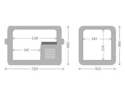 Dometic CFX3 55IM Compressor Koelbox - 53 Liter -Kampeer Verkoop cfx3 55im