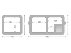 Dometic CFX3 75 Beschermhoes -Kampeer Verkoop cfx3 75