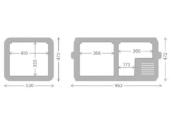 Dometic CFX3 95DZ Compressor Koelbox - 93 Liter -Kampeer Verkoop cfx3 95