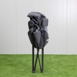 Kampa XL High Back Chair Fog Vouwstoel - Grijs -Kampeer Verkoop xlhighbackfog